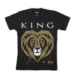 KING Black and Gold T Shirt by Jay Altius Clothing