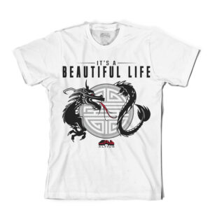 Beautiful Life Playoff White T Shirt